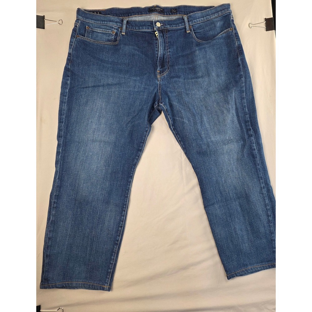 Lucky Brand Men 42x30 Slim‎ Fit Blue Denim Jeans 121 Heritage Manteca